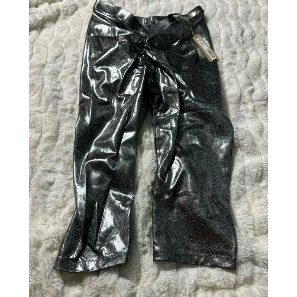 Skims Metallic Swim V Waist Pant
